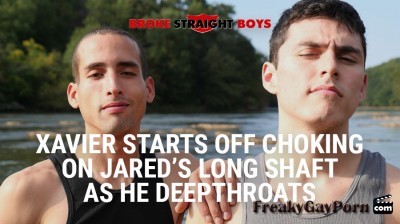  Xavier Starts Off Choking On Jared_s Long Shaft As He Deepthroats 